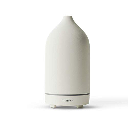 Ultrasonic Essential Oil Diffuser - WHITE Ceramic