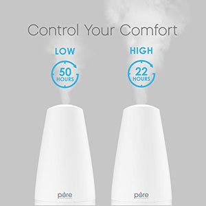 Pure Enrichment PureSpa - 2L Ultrasonic Cool Mist Humidifier & Essential Oil Diffuser