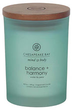 Load image into Gallery viewer, Chesapeake Bay Candle Scented Candle, Balance + Harmony (Water Lily Pear), Medium