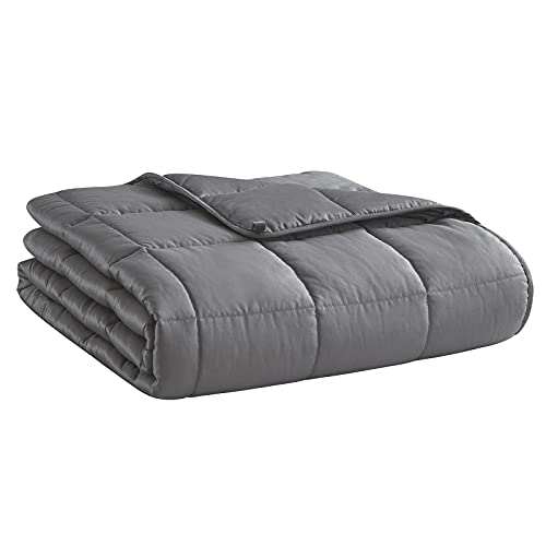 Weighted Blanket (15lbs) Microfiber Material with Glass Beads