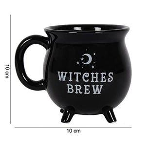 Witches Brew Cauldron Stoneware Mug