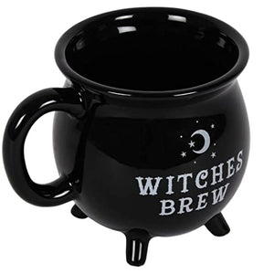 Witches Brew Cauldron Stoneware Mug