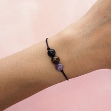 Load image into Gallery viewer, Crystal beaded bracelet for removing negativity