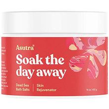 Load image into Gallery viewer, ASUTRA Dead Sea Bath Salts (Skin Rejuvenator) | All Natural &amp; Organic Grapefruit, Juniper, Cypress Essential Oils