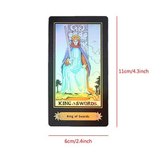 Load image into Gallery viewer, DDZ Tarot Cards, Rider Waite Tarot Cards, 78 Tarot Cards Future Telling Game with Colorful Box