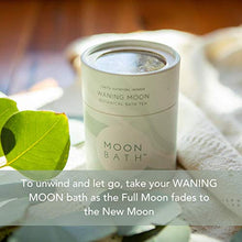 Load image into Gallery viewer, Waning Moon Botanical Bath Tea | Herbal Ayurvedic Bath Soak