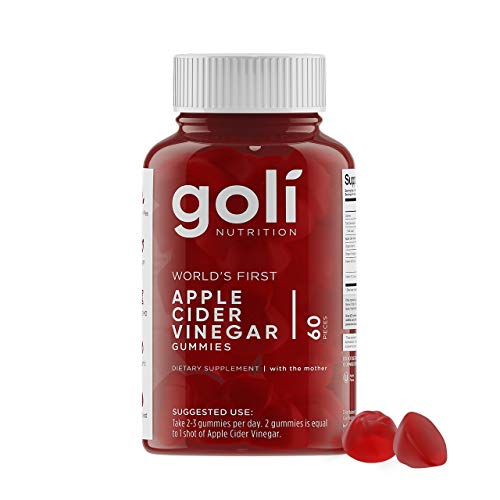 Apple Cider Vinegar Gummy Vitamins by Goli Nutrition - Immunity, Detox & Weight