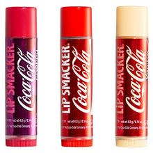 Load image into Gallery viewer, Coca Cola Flavored Lip Balm Trio