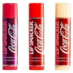 Coca Cola Flavored Lip Balm Trio