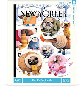 New Yorker Baby It's Cold Outside - 1000 Piece Jigsaw Puzzle