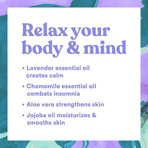 ASUTRA Lavender & Chamomile Essential Oil Blend, Aromatherapy Spray | for Face, Body, Rooms, Linens | Helps Relax Mind & Body to Sleep | Pure Soothing Comfort