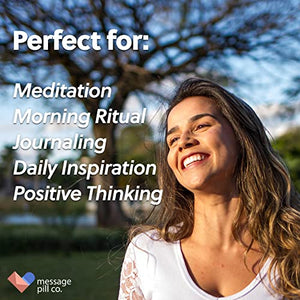 MESSAGE PILL CO. Gifts - 50 Positive Affirmations