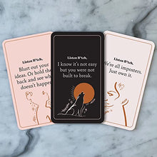 Load image into Gallery viewer, Listen B*tch Affirmation Cards | 50 Daily Affirmations to Remind You Who The F*ck You are