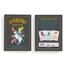 Load image into Gallery viewer, Knock Knock Affirmators! Deluxe Deck: 100 Affirmation Cards Deck