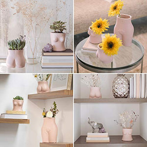 Body Flower Vase | Modern Boho Chic Home Decor (available in 3 colors)