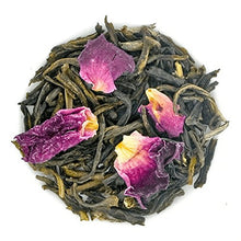 Load image into Gallery viewer, Kusmi Tea - Rose Green Tea - Organic Chinese Green Tea Blend Rolled in Rose Petals