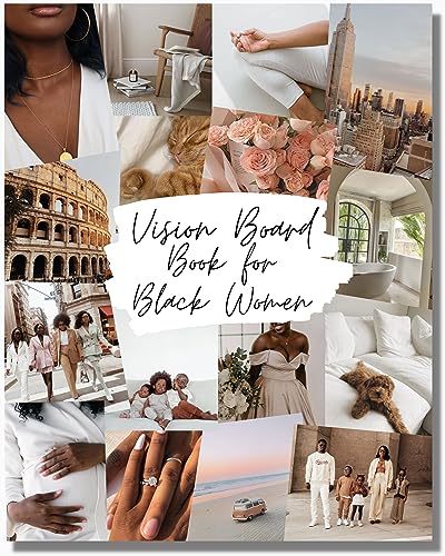 Vision Board Kit for Black Women 50 Pages 