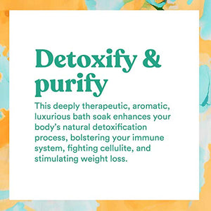 ASUTRA Dead Sea Bath Salts (Detox & Slim Down) | All Natural & Organic Eucalyptus, Tea Tree & Lemon Essential Oils