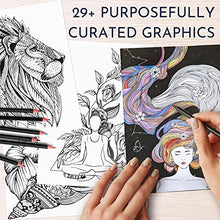Load image into Gallery viewer, Mindfulness Coloring Book with Personal Growth Prompts