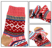 Load image into Gallery viewer, 5-Pack Vintage Winter Socks