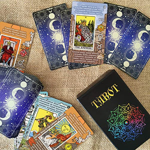 Tarot Cards for Beginners with Meanings on Them (English)