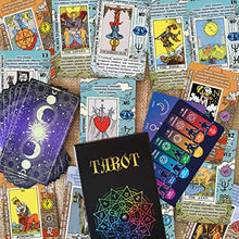 Load image into Gallery viewer, Tarot Cards for Beginners with Meanings on Them (English)