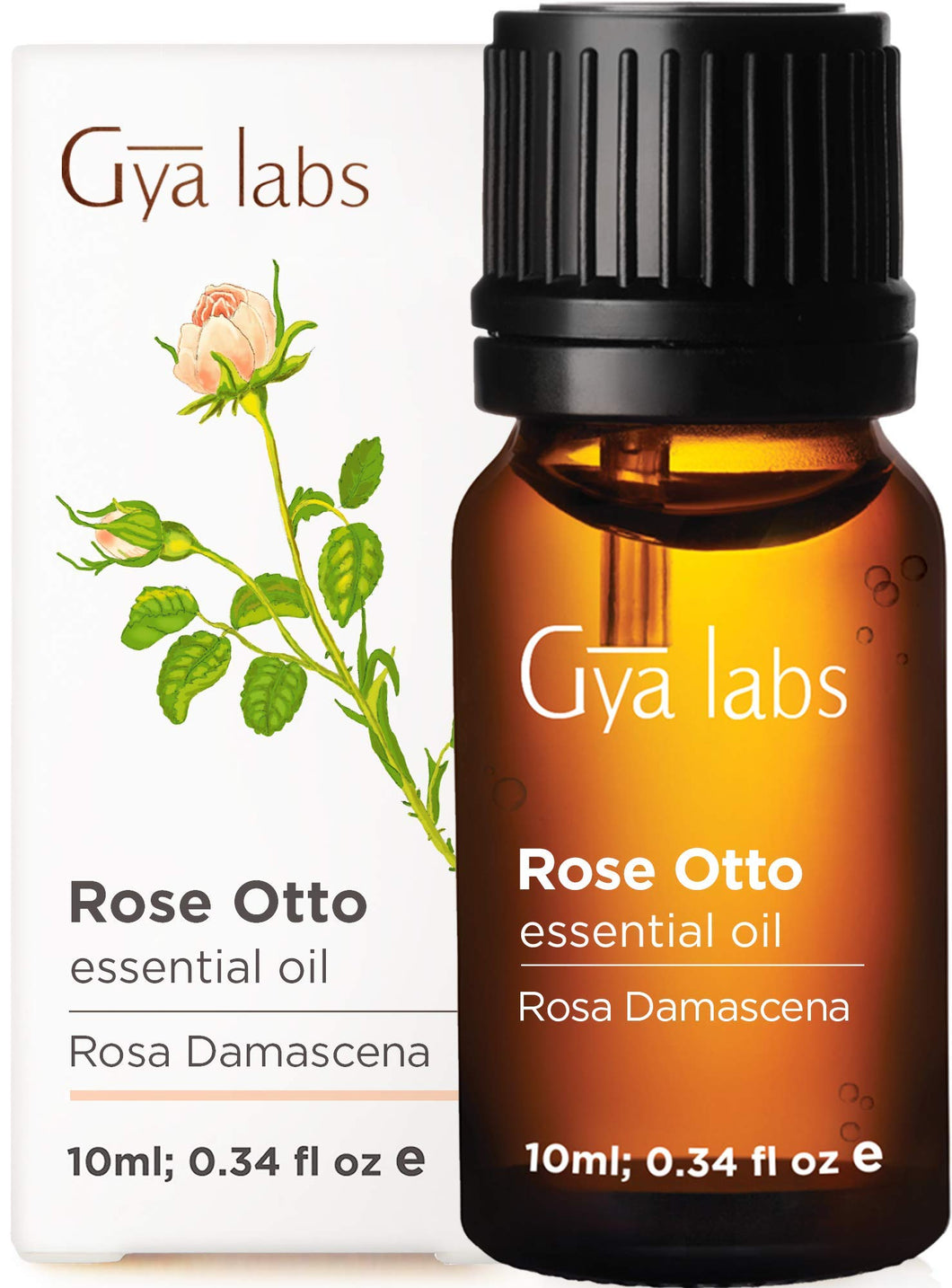 Rose Otto Essential Oil - 100% Pure Therapeutic Grade - 10ml
