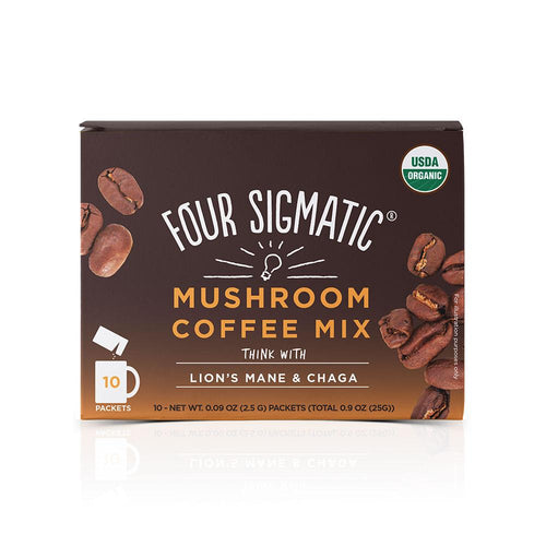 Four Sigmatic Mushroom Coffee with Lion’s Mane & Chaga For Concentration + Focus